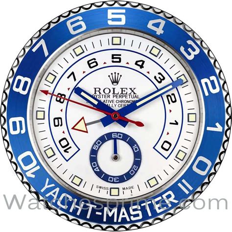 buy rolex wall clock uk|rolex yacht master wall clock.